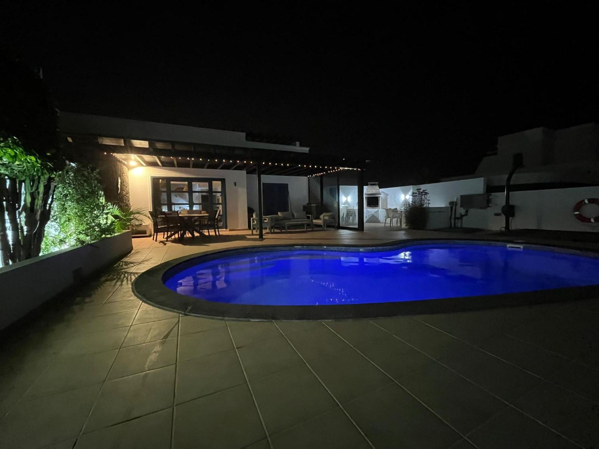 Splendid Casa Nostra, Private Pool, Wifi, Garden Villa Playa Blanca  Bagian luar foto