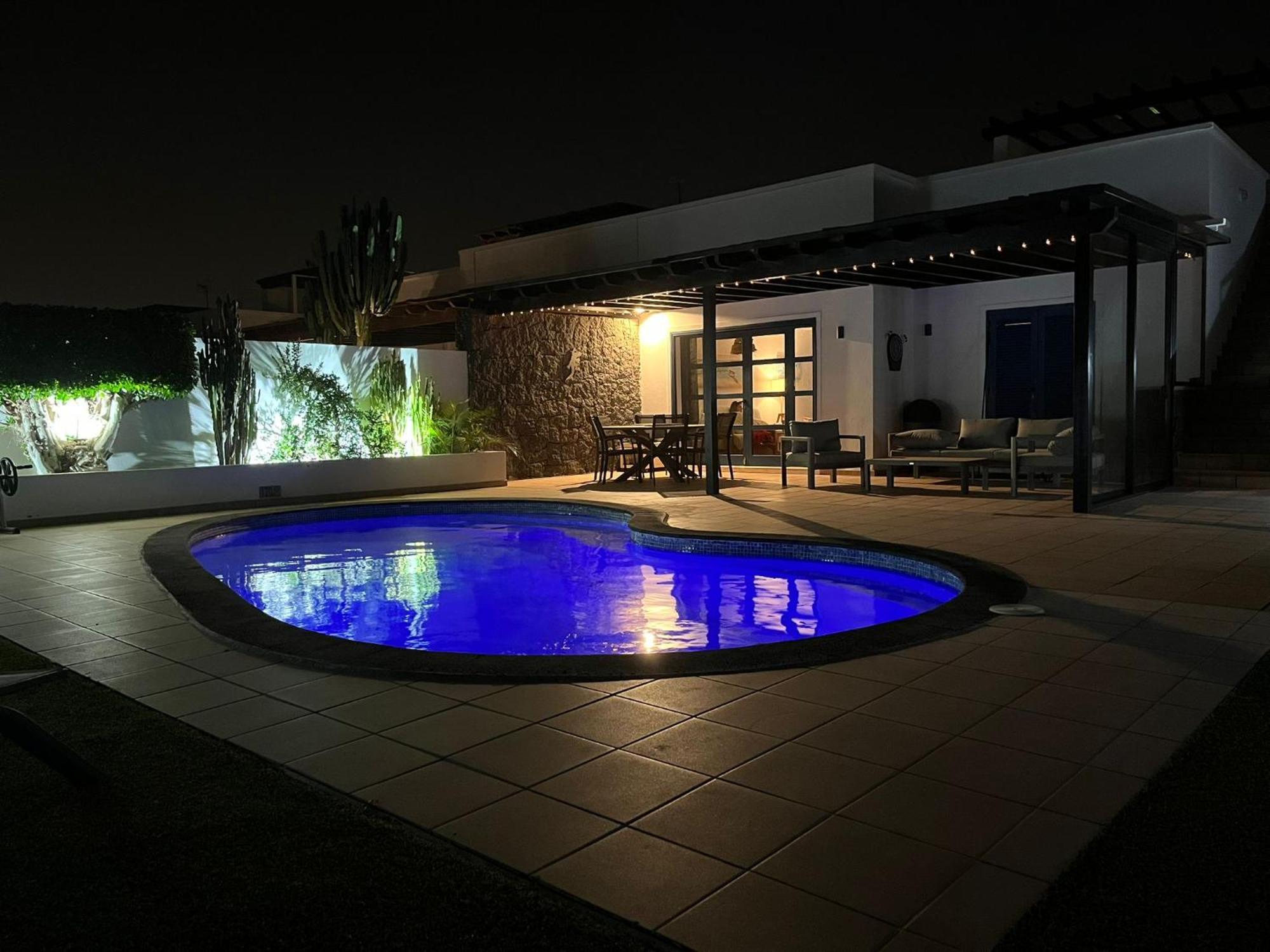 Splendid Casa Nostra, Private Pool, Wifi, Garden Villa Playa Blanca  Bagian luar foto